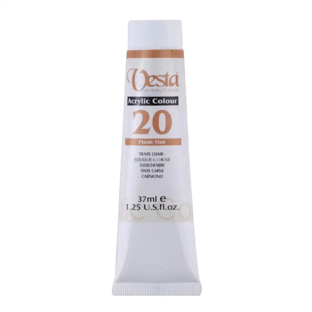 وستا اکریلیک 37 میل ش 20 رنگ پوست