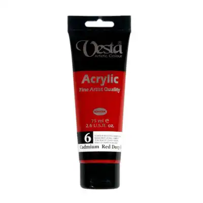 وستا اکریلیک 75 میل ش 6 قرمز اصلی