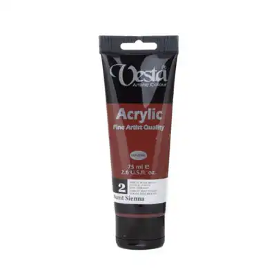 وستا اکریلیک 75 میل ش 2 قهوه ای روشن