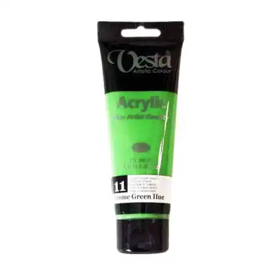 وستا رنگ اکریلیک 75 میل ش 11 سبز روشن