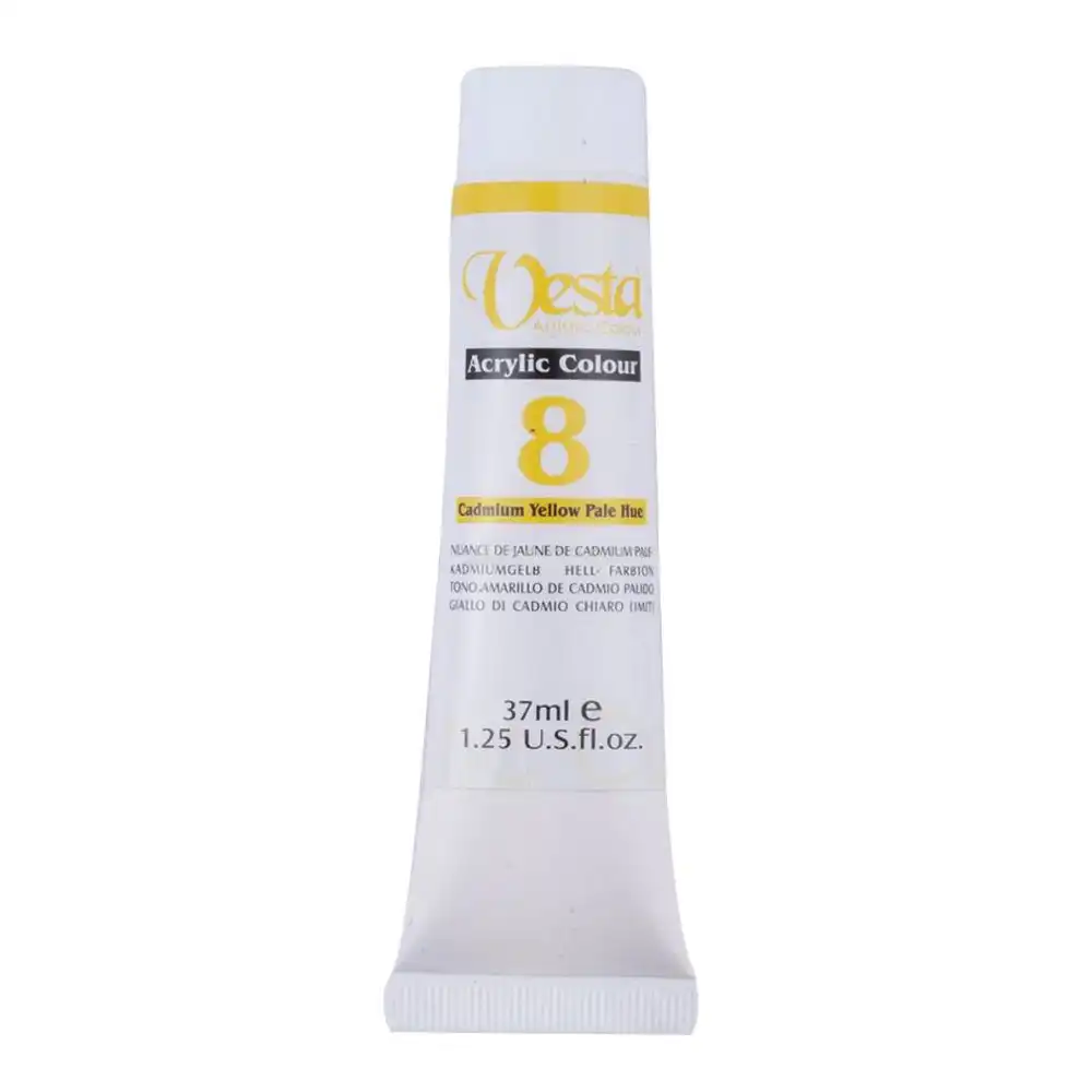 وستا اکریلیک 37 میل ش 8 زرد