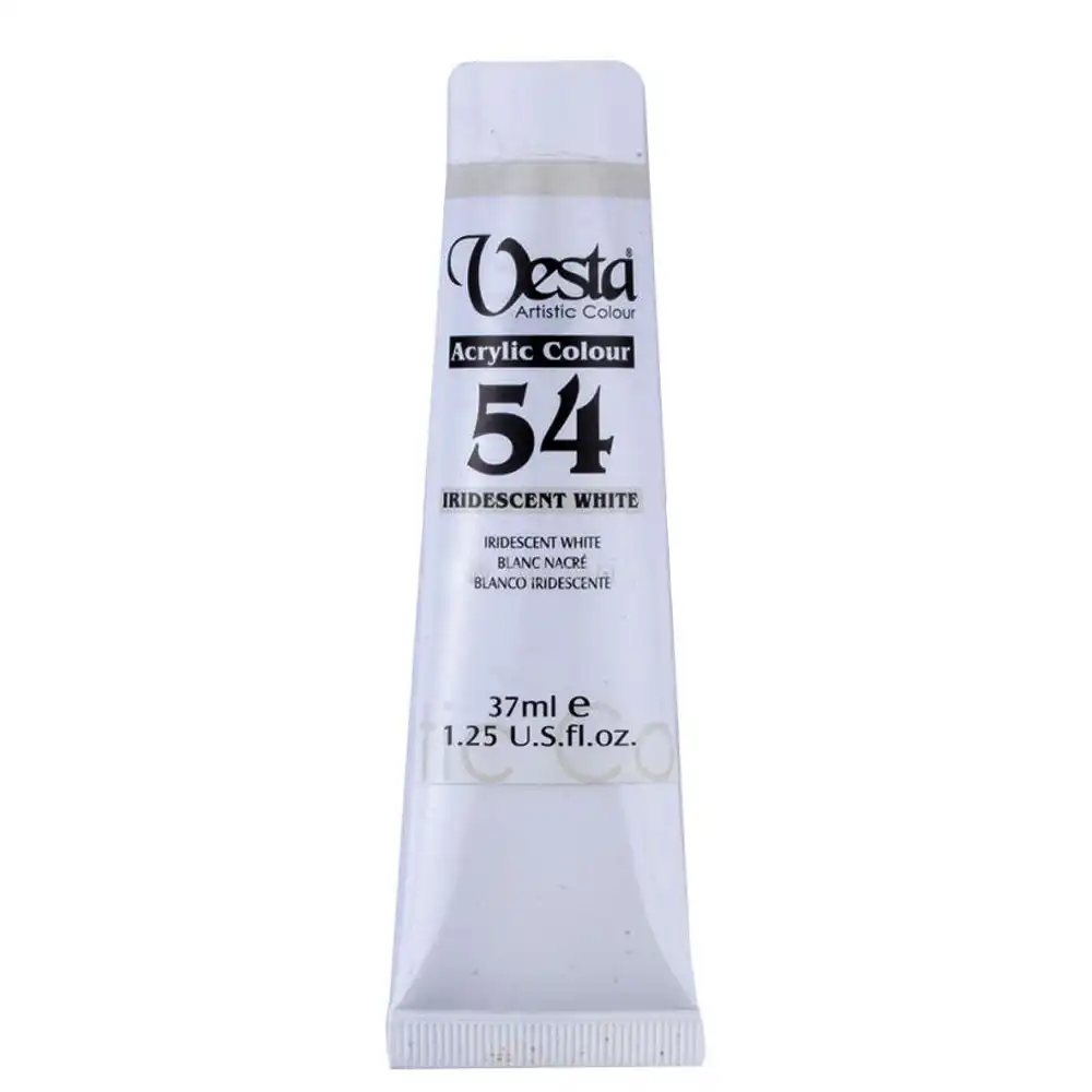 وستا اکریلیک 37 میل ش 54 سفید صدفی وستا اکریلیک 37 میل ش 54 سفید صدفی