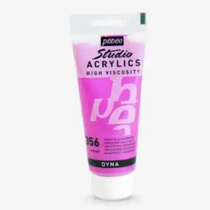 pebeo رنگ اکرلیک 100میل بنفش متالیک 356