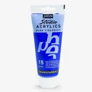 pebeo رنگ اکرلیک 100میل ابی ultramarin15