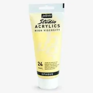 pebeo رنگ اکرلیک 100میل کرم 24