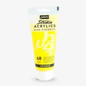 pebeo رنگ اکرلیک 100میل زرد 48