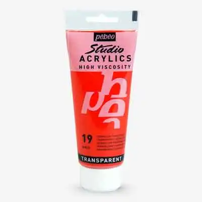 pebeo اکرلیک 100میل ورمیلیون 19 pebeo اکرلیک 100میل ورمیلیون 19