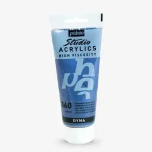 pebeo رنگ اکرلیک 100میل سرمه ای متالیک 360