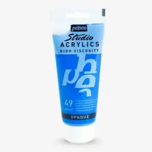 pebeo رنگ اکرلیک 100 میل ابی سیان 49