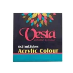 وستا اکریلیک 21 میل 6 رنگ